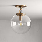 Glasshaven Globe Flushmount