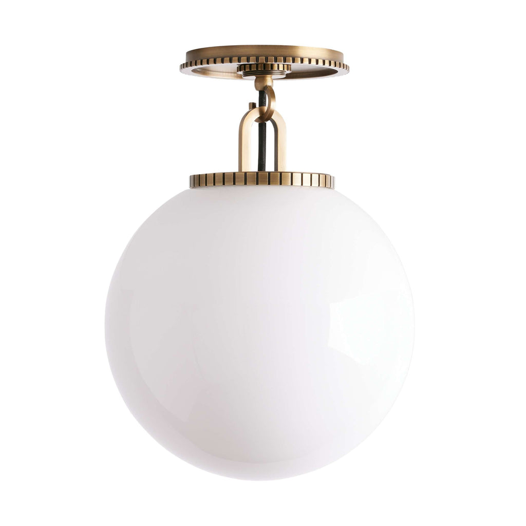 Glasshaven Globe Flushmount