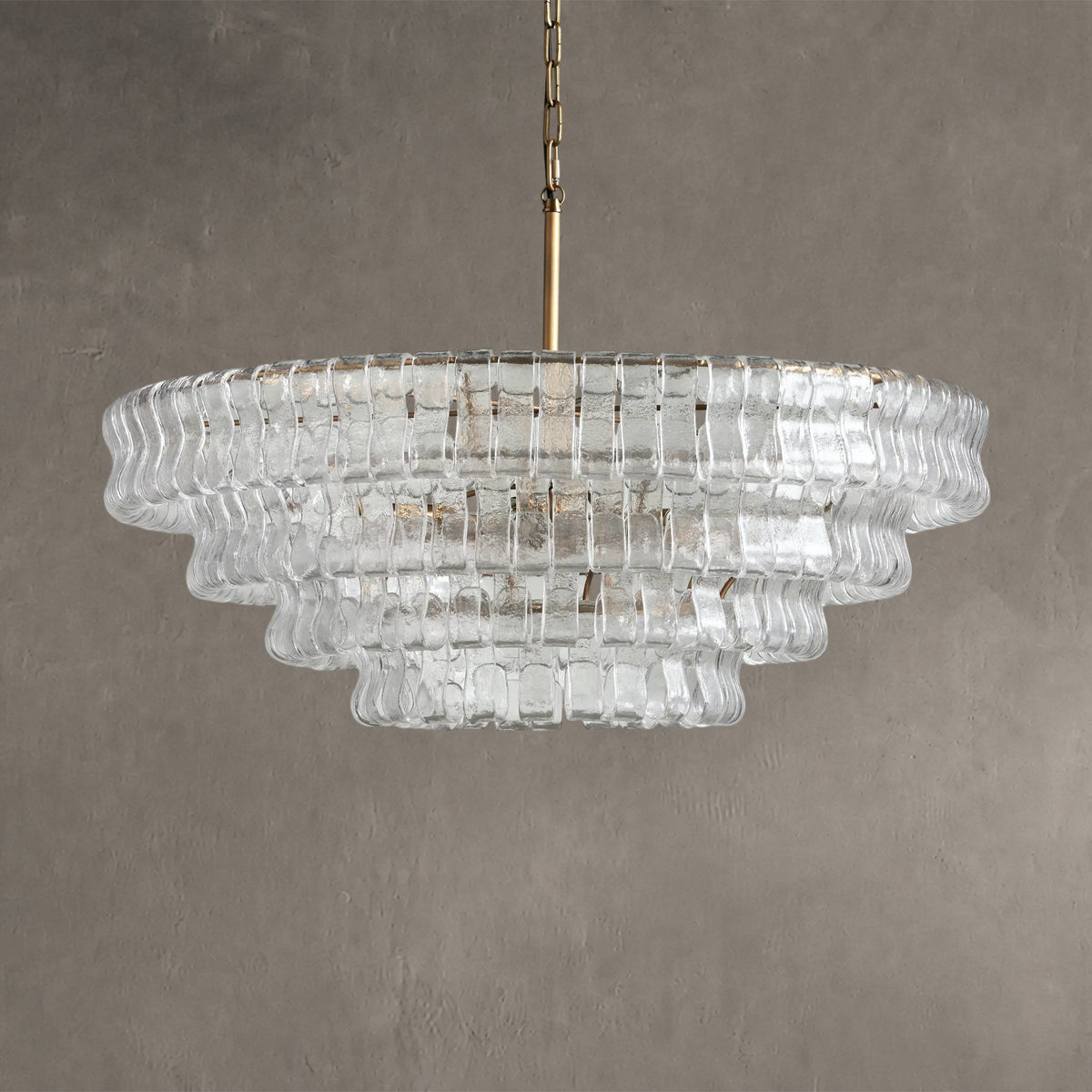 Frostweft Round Chandelier