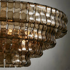 Frostweft Round Chandelier