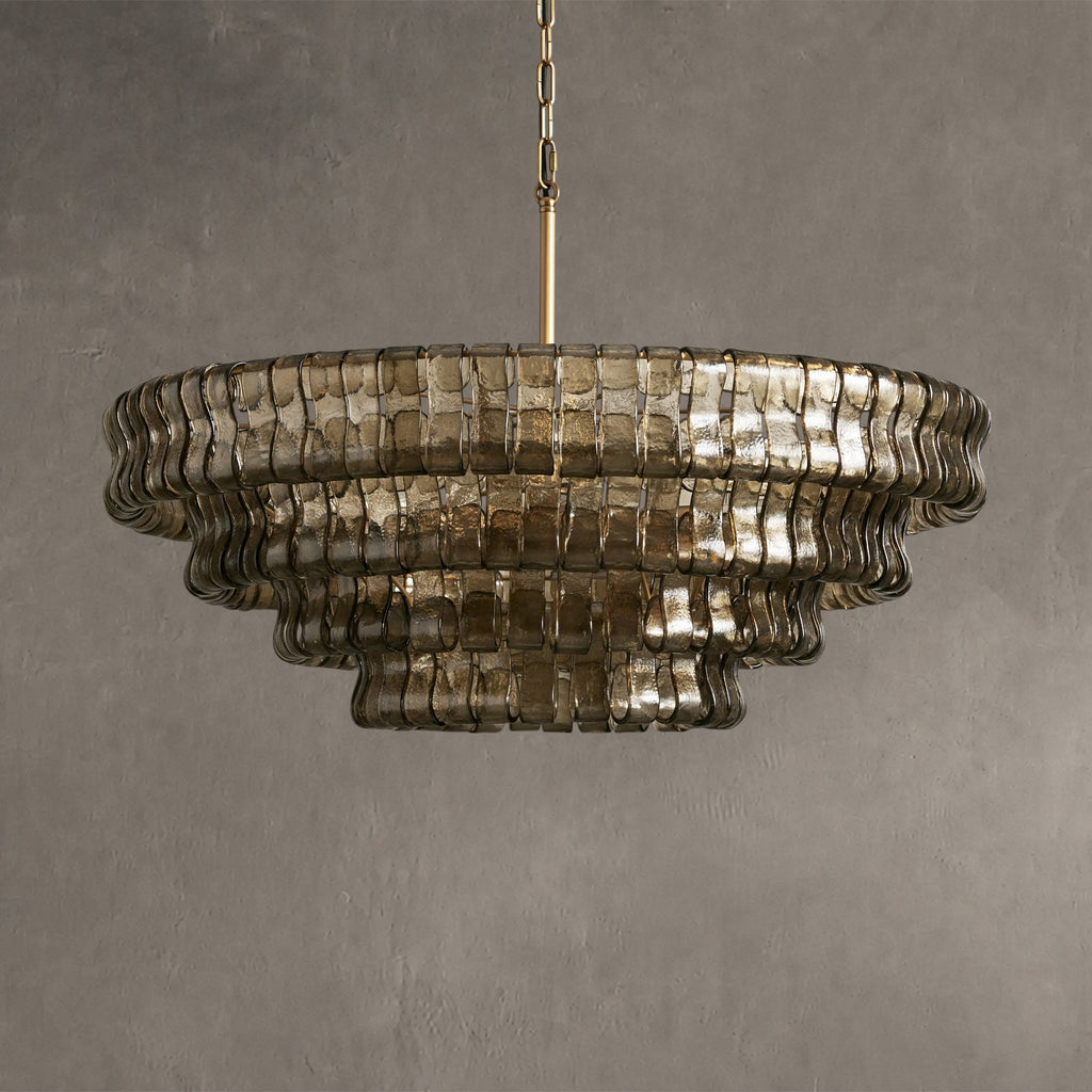 Frostweft Round Chandelier
