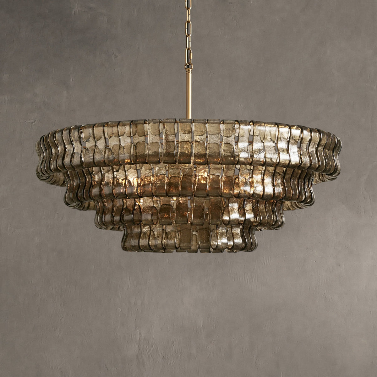 Frostweft Round Chandelier