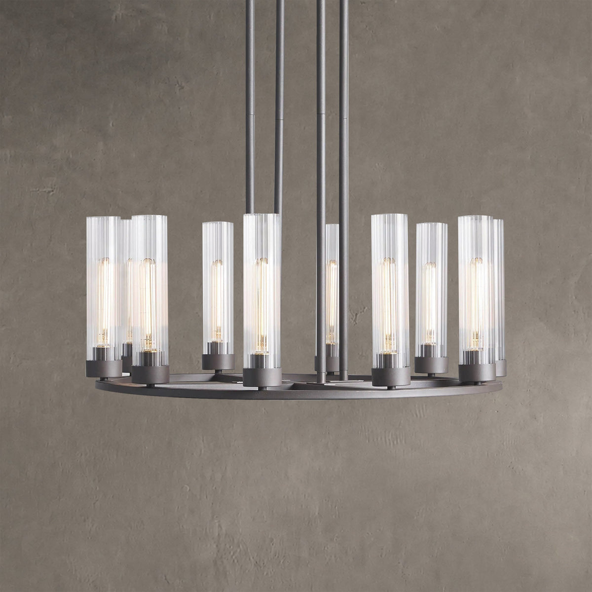 Flutecourt Round Chandelier