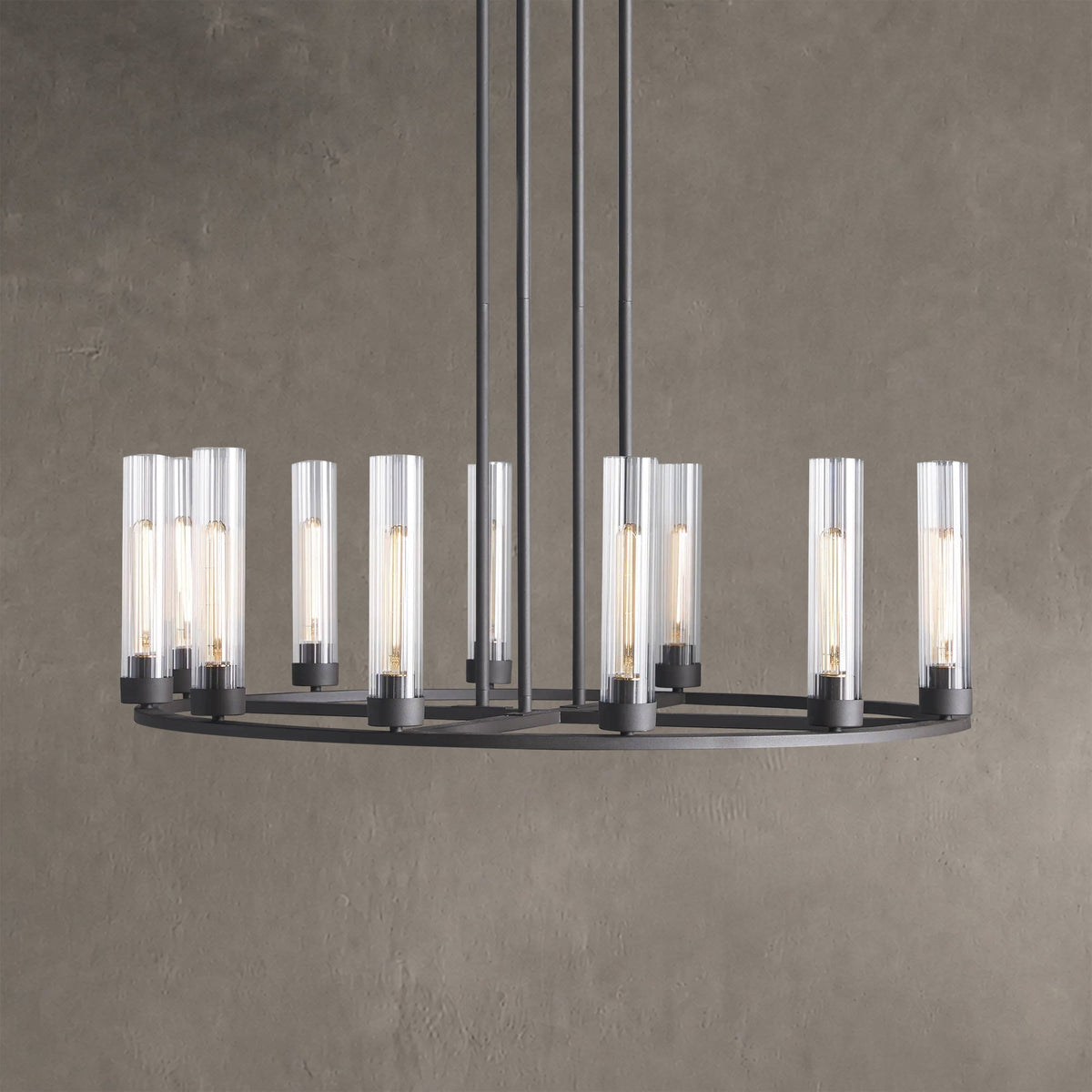 Flutecourt Round Chandelier