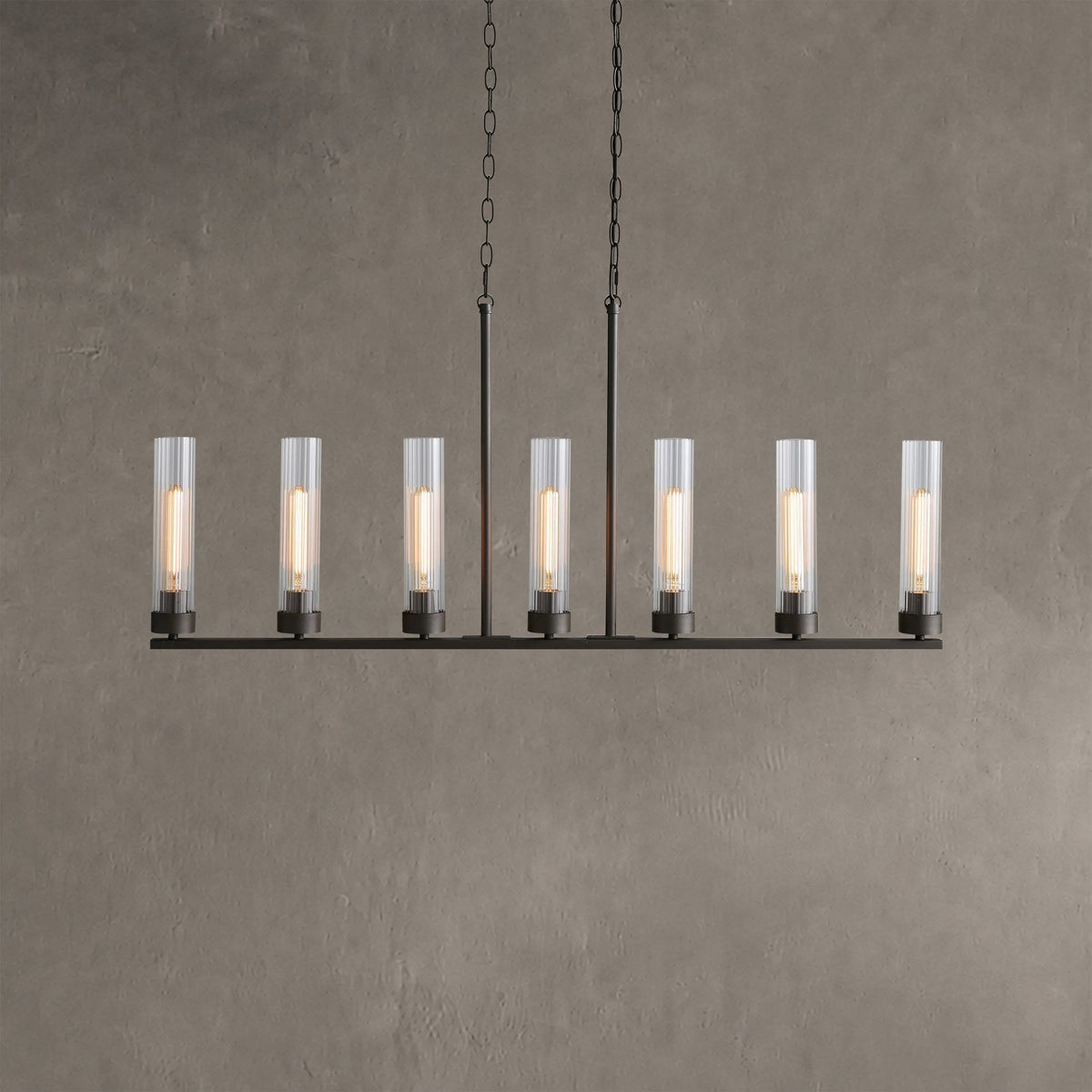 Flutecourt Linear Chandelier