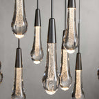 Rillfall Round Chandelier 17" 24" 36“48‘’ 58“