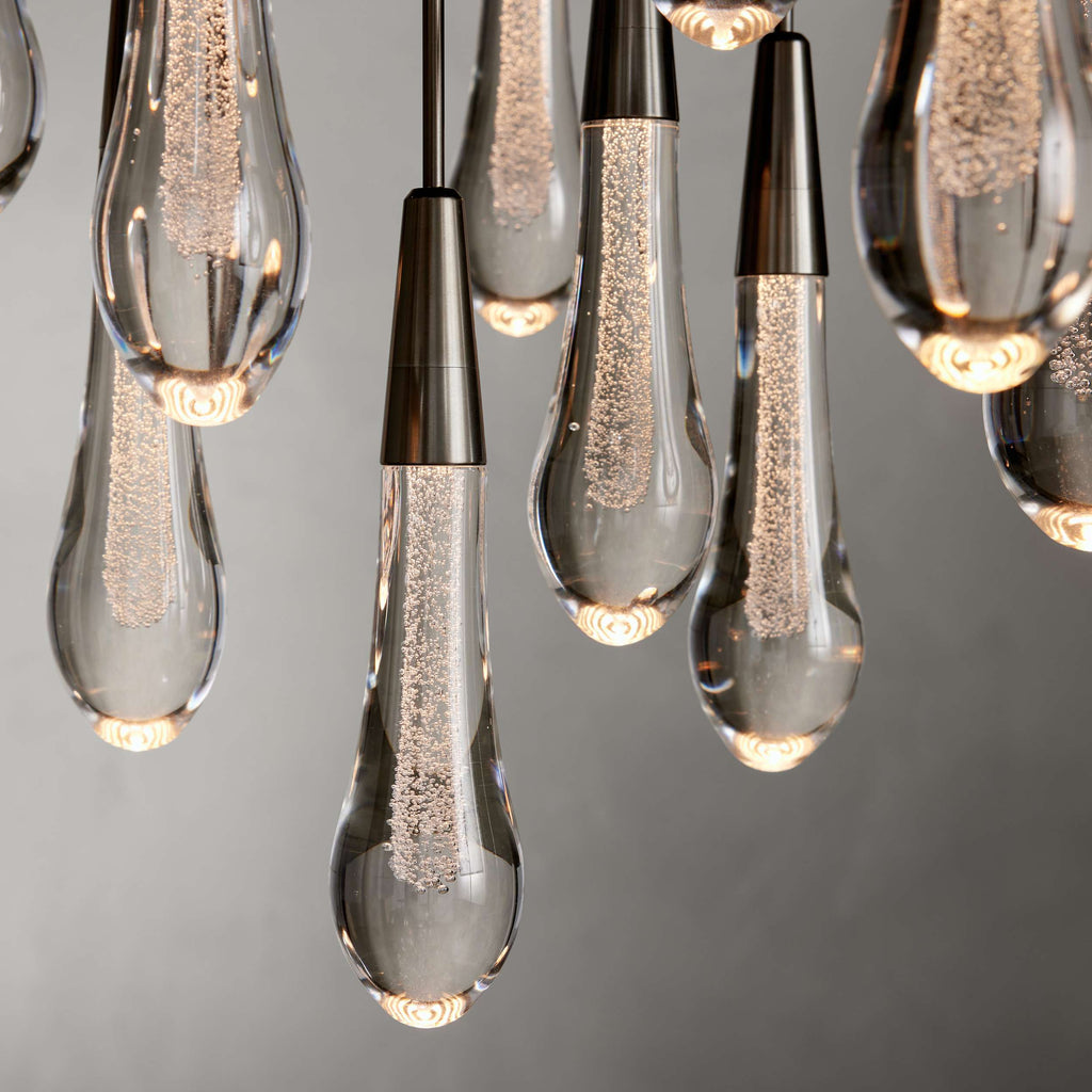 Rillfall Round Chandelier 17" 24" 36“48‘’ 58“