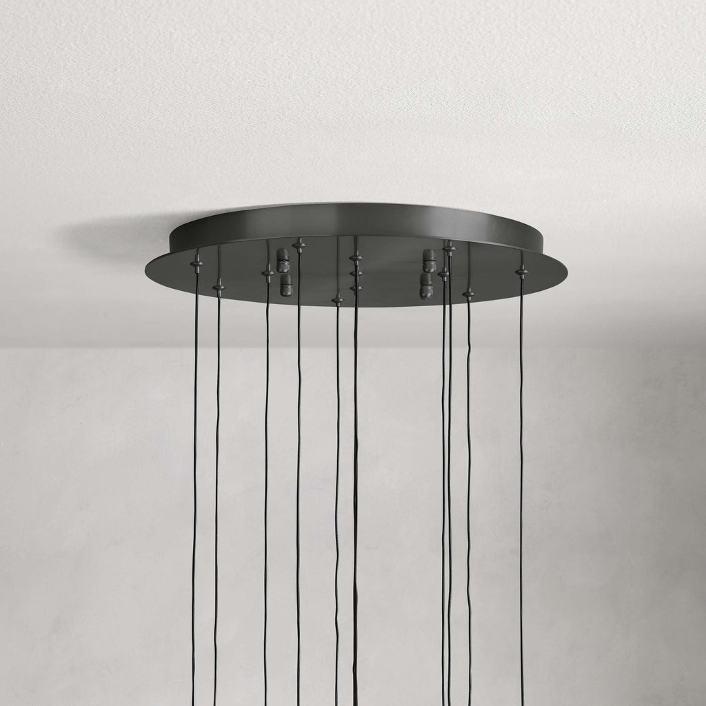 Rillfall Round Chandelier 17" 24" 36“48‘’ 58“