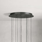 Rillfall Round Chandelier 17" 24" 36“48‘’ 58“