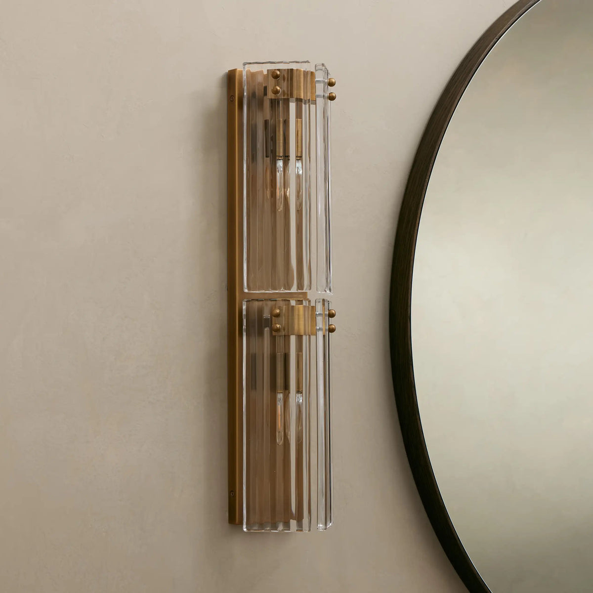Reedarc Double Sconce