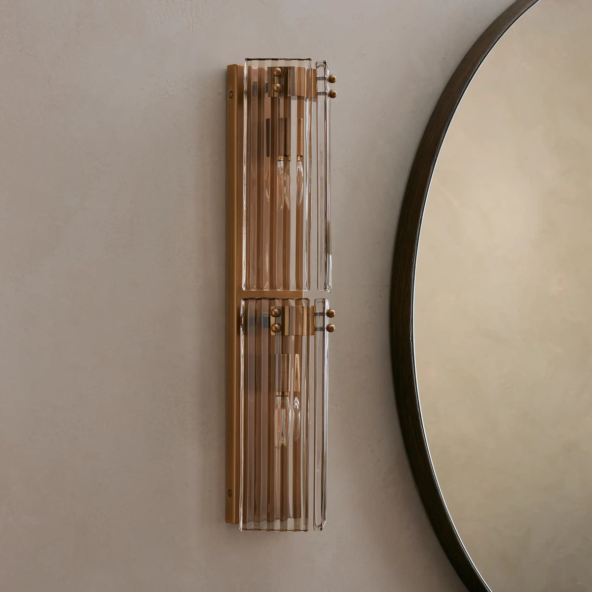 Reedarc Double Sconce