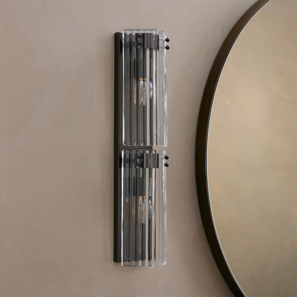 Reedarc Double Sconce