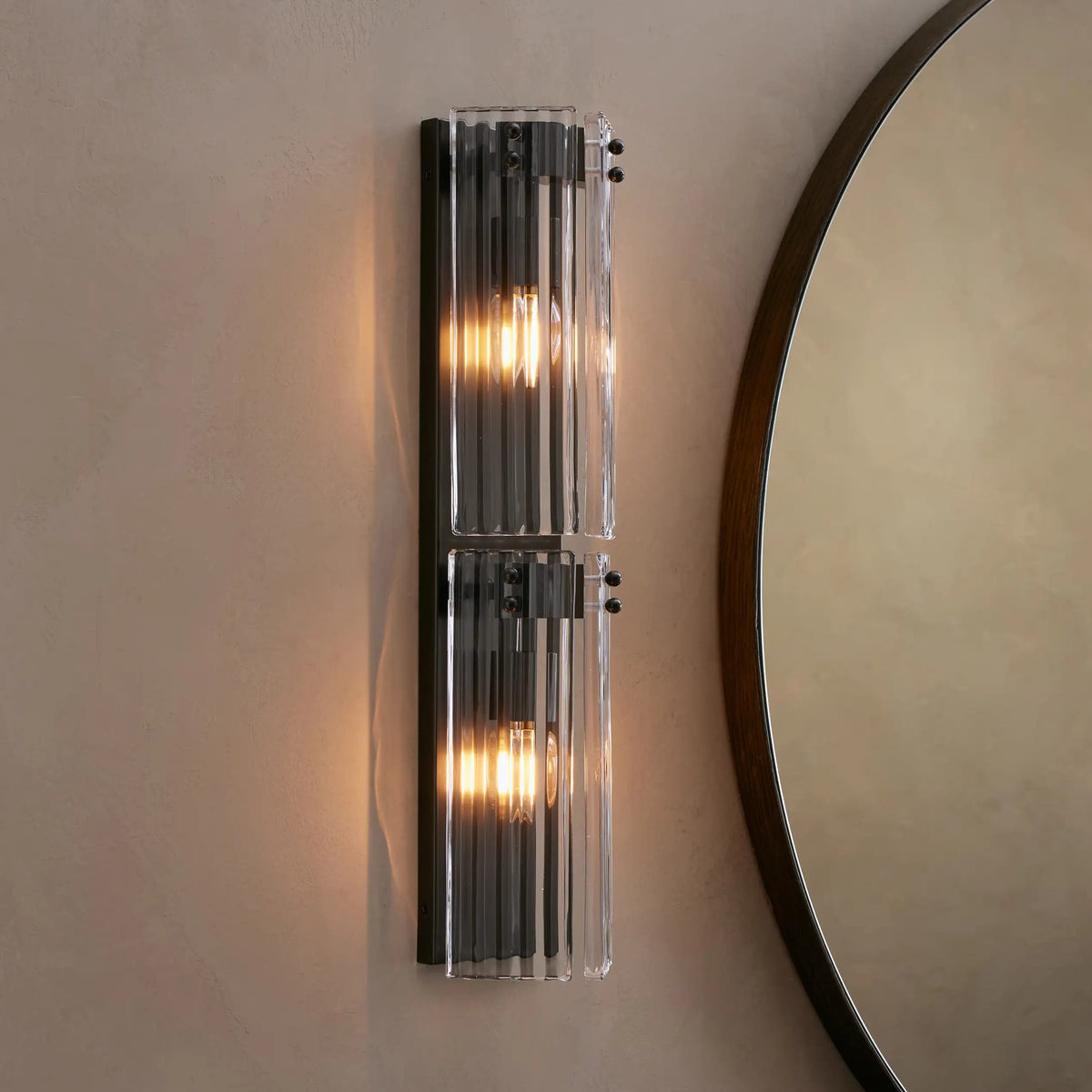 Reedarc Double Sconce