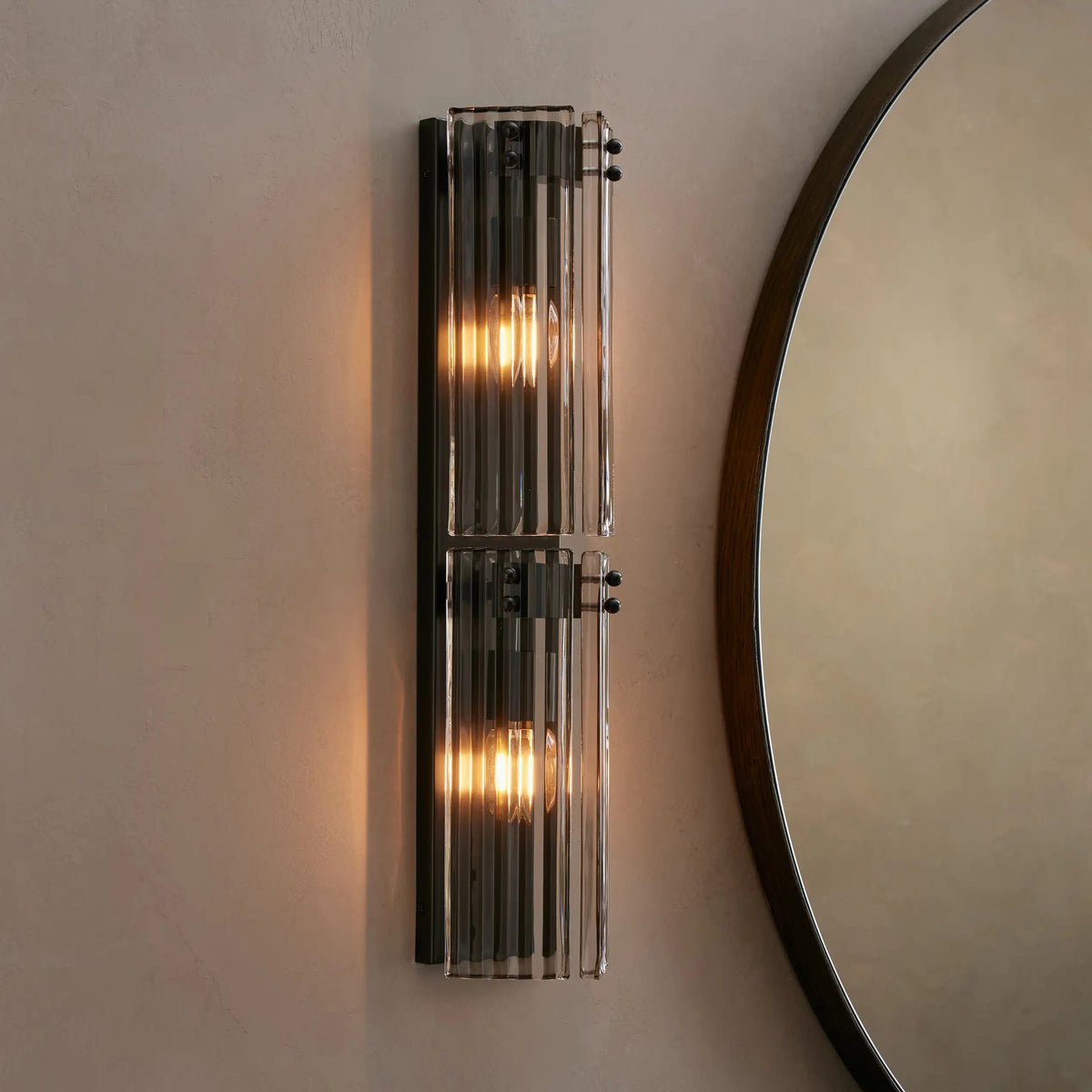 Reedarc Double Sconce