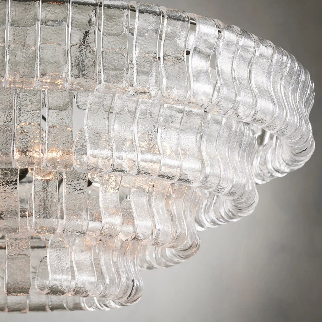 Frostweft Round Chandelier