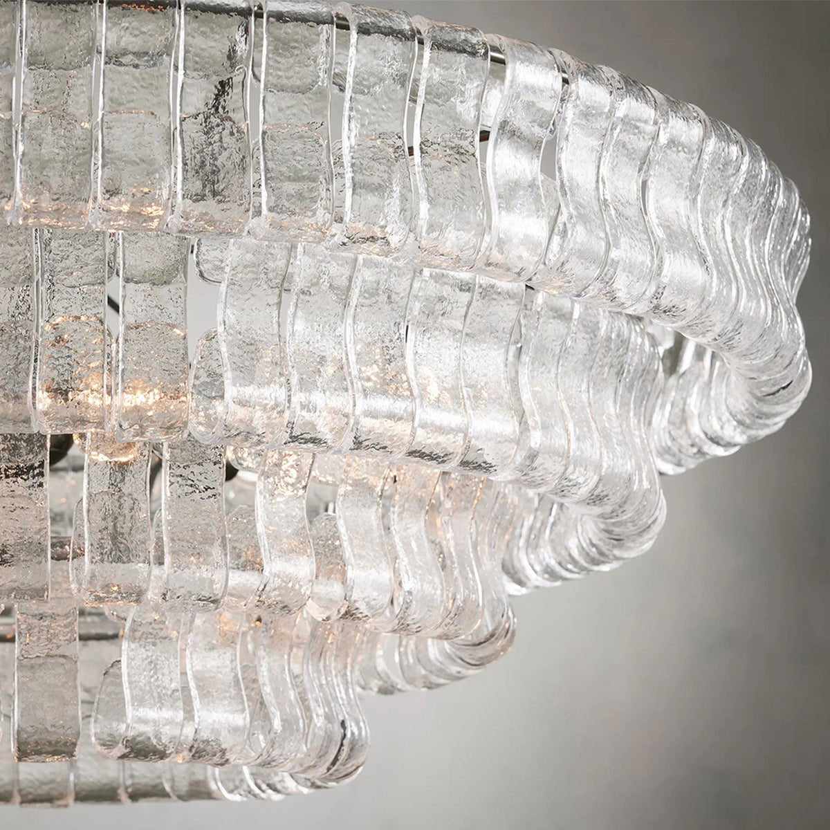 Frostweft Round Chandelier