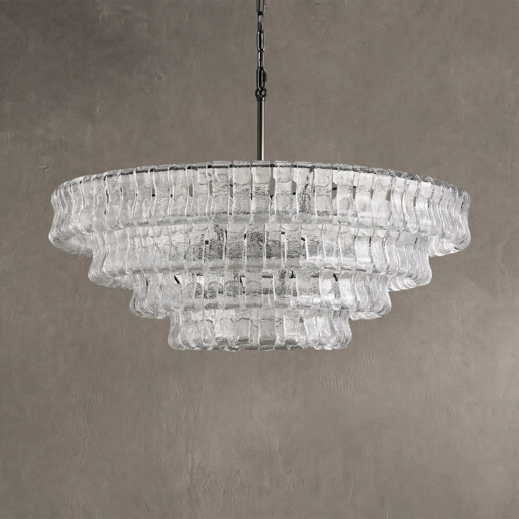 Frostweft Round Chandelier