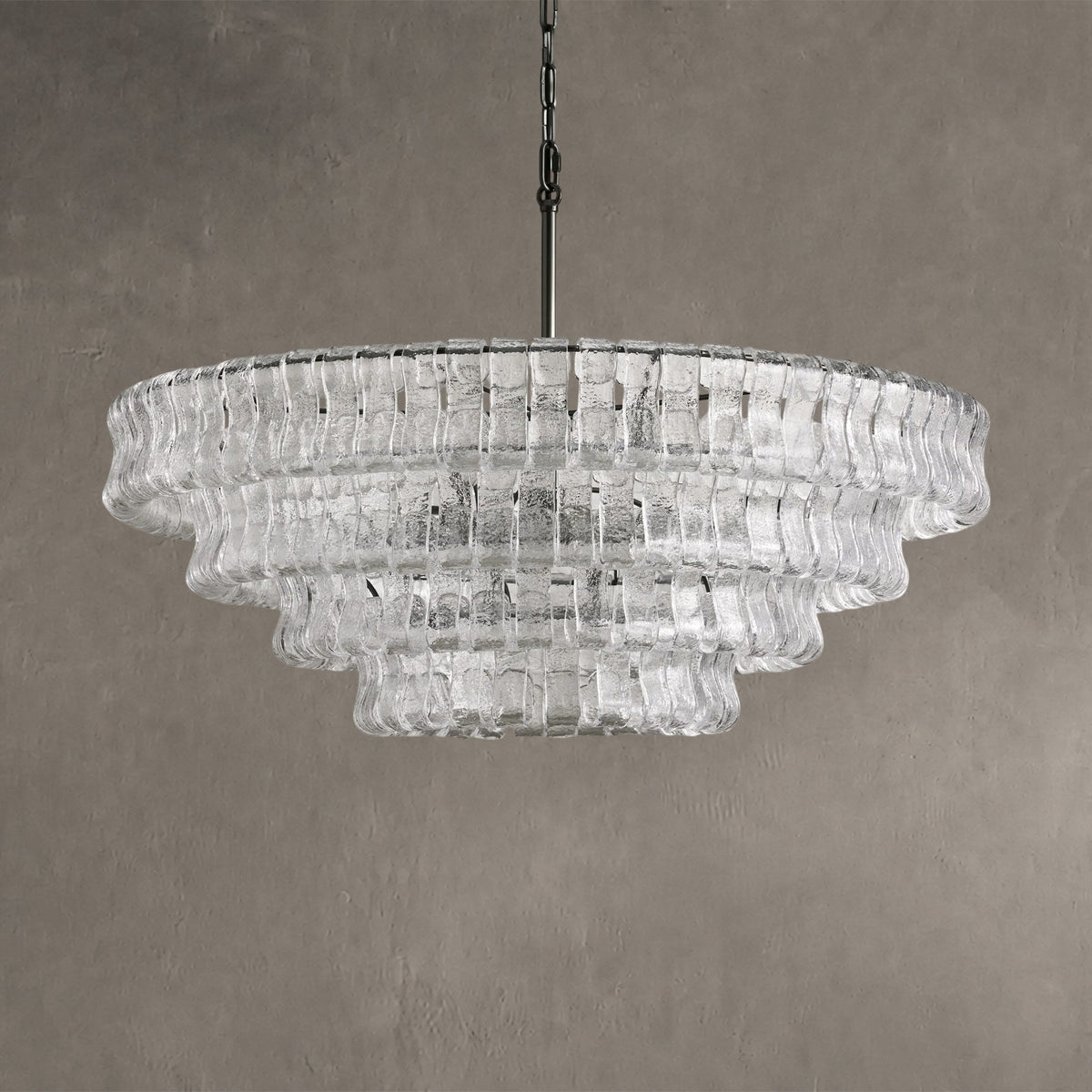 Frostweft Round Chandelier