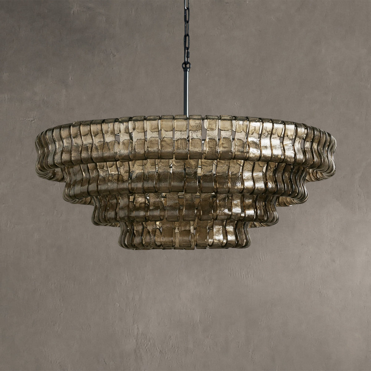 Frostweft Round Chandelier
