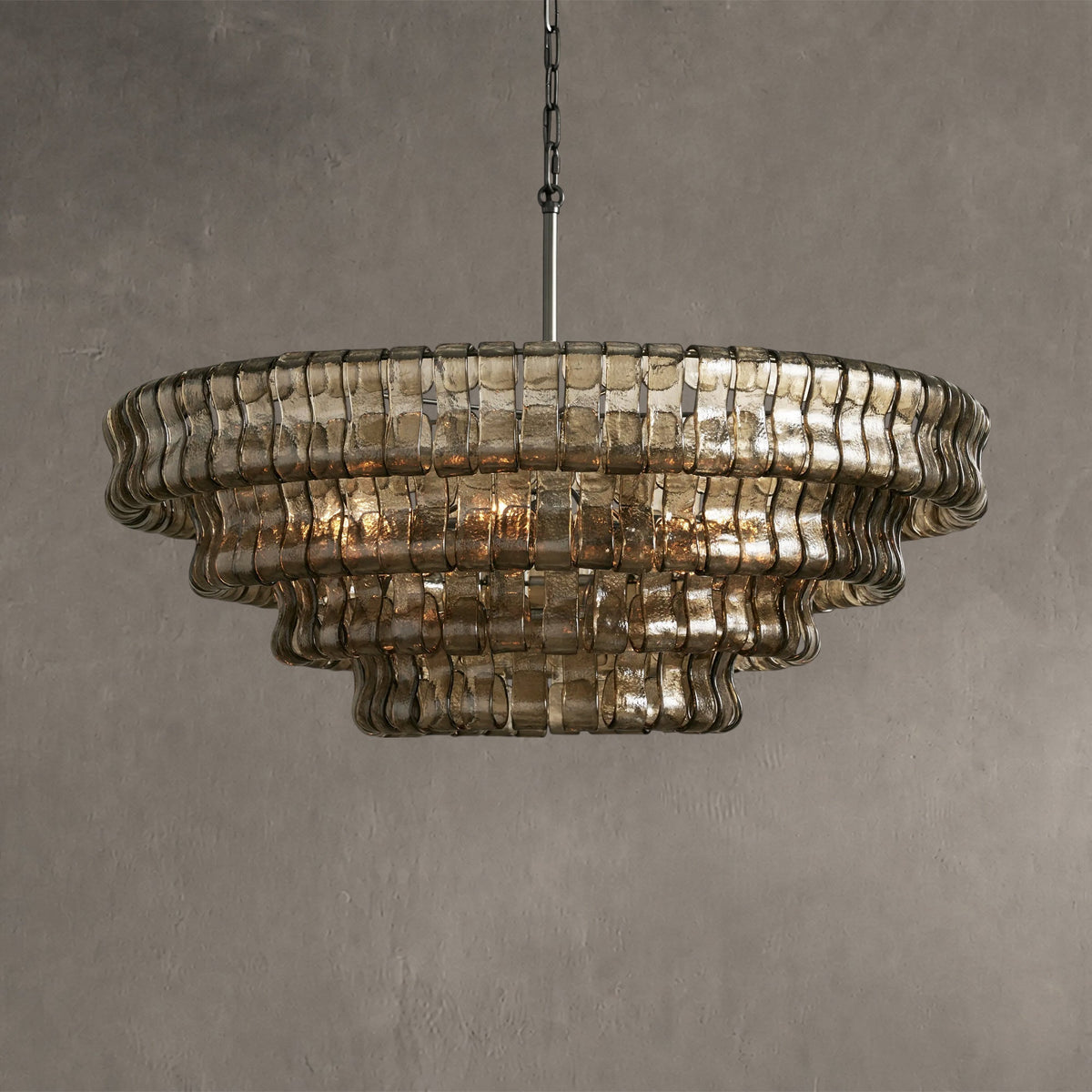 Frostweft Round Chandelier