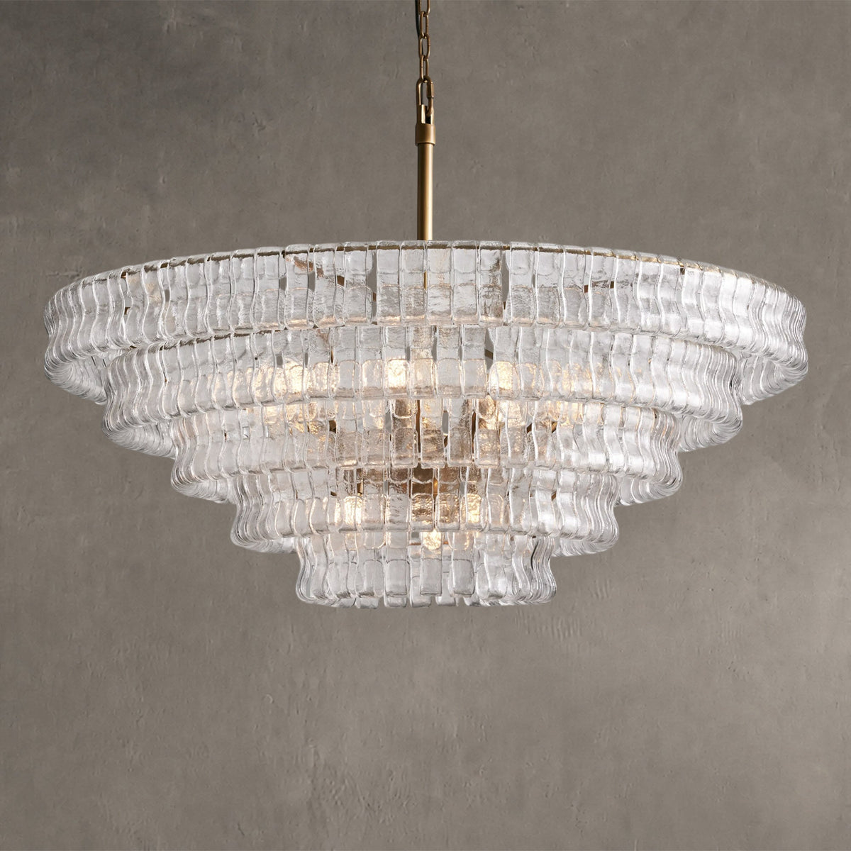 Frostweft Round Chandelier