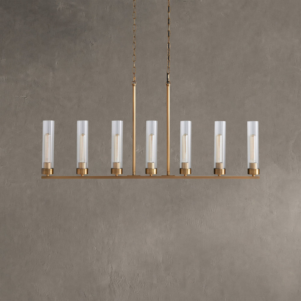 Flutecourt Linear Chandelier