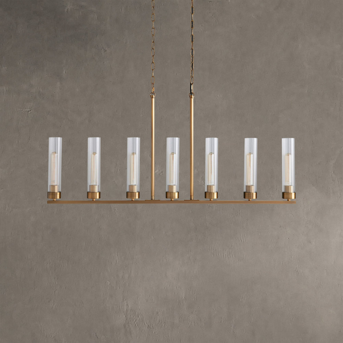 Flutecourt Linear Chandelier