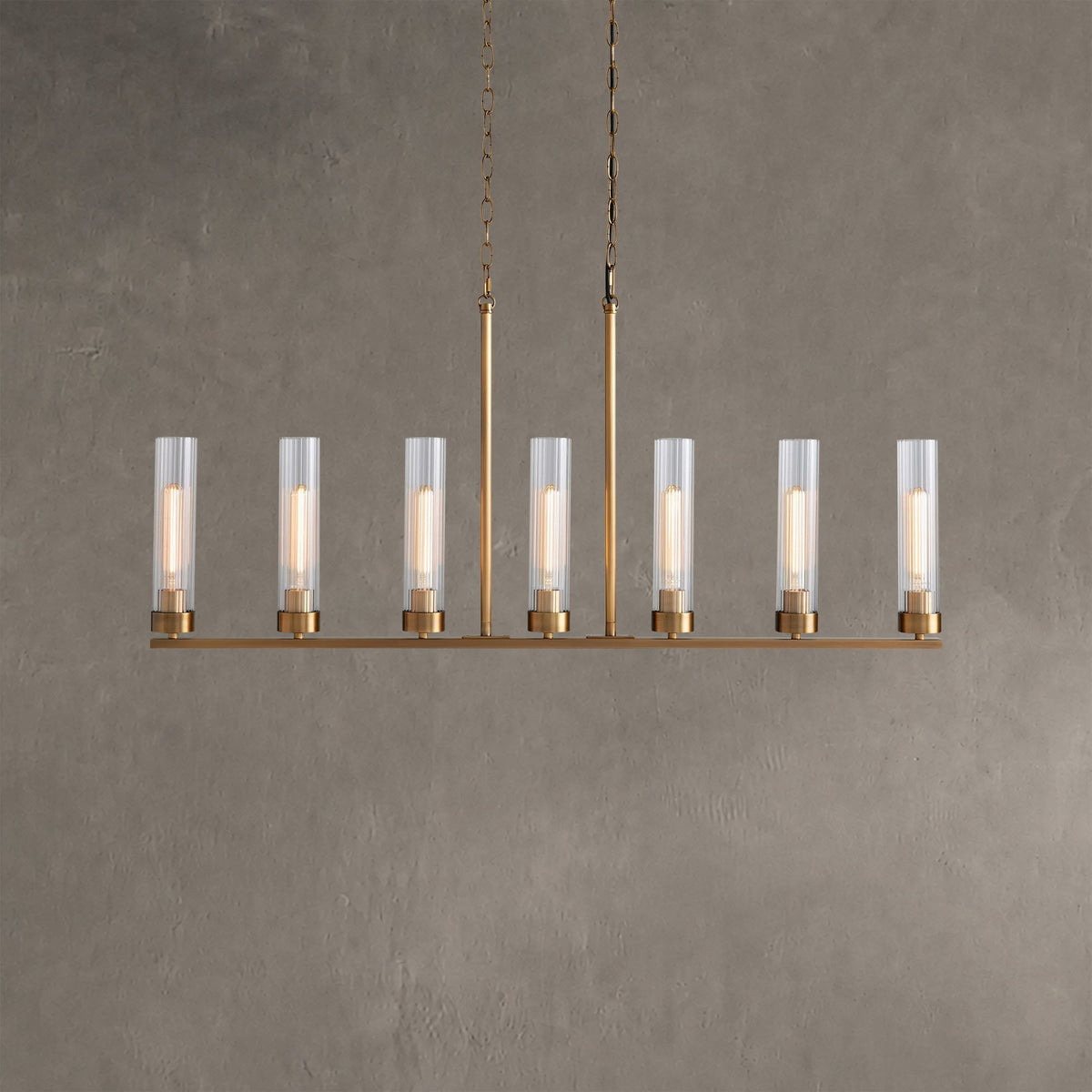 Flutecourt Linear Chandelier
