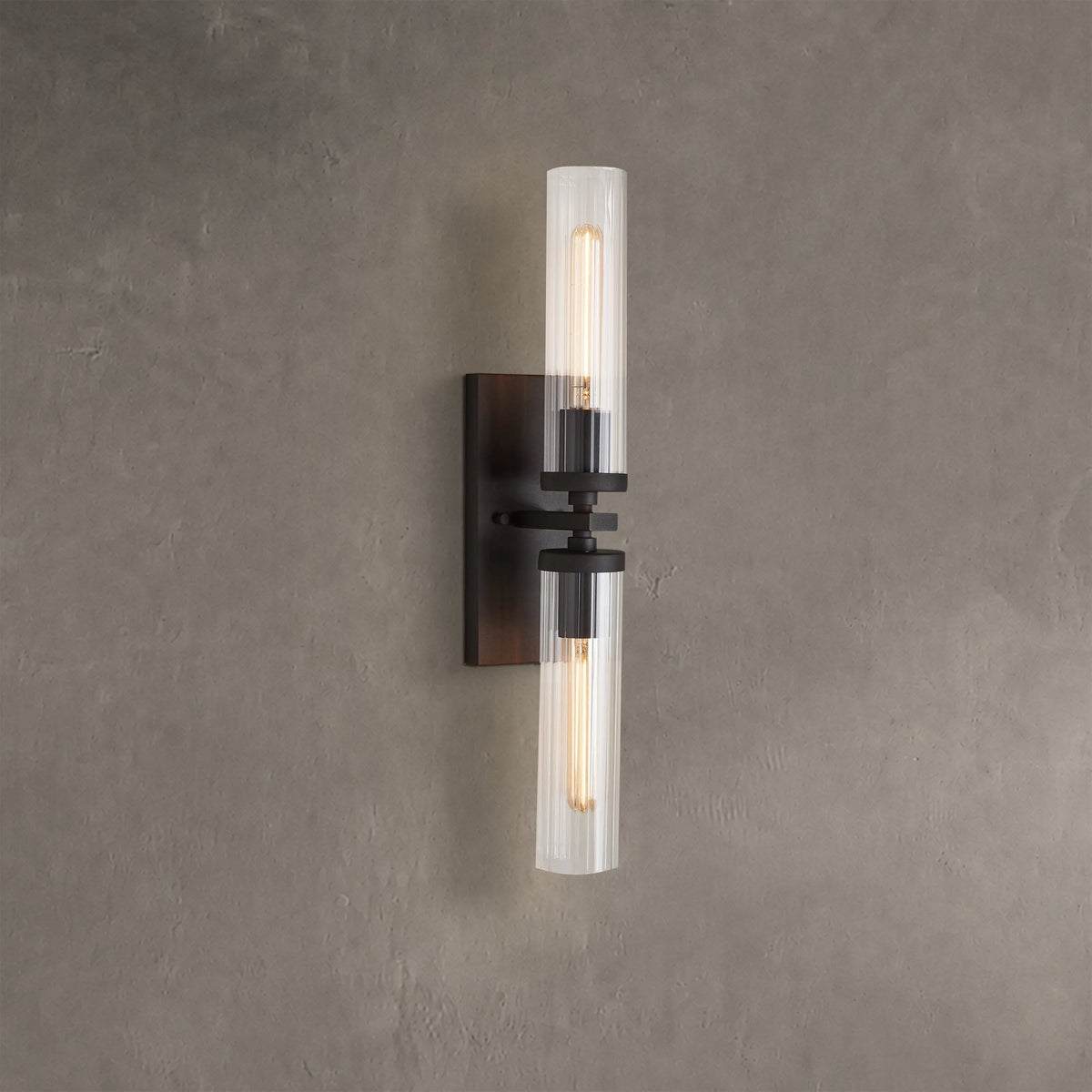 Flutecourt 2-Light Wall Sconce