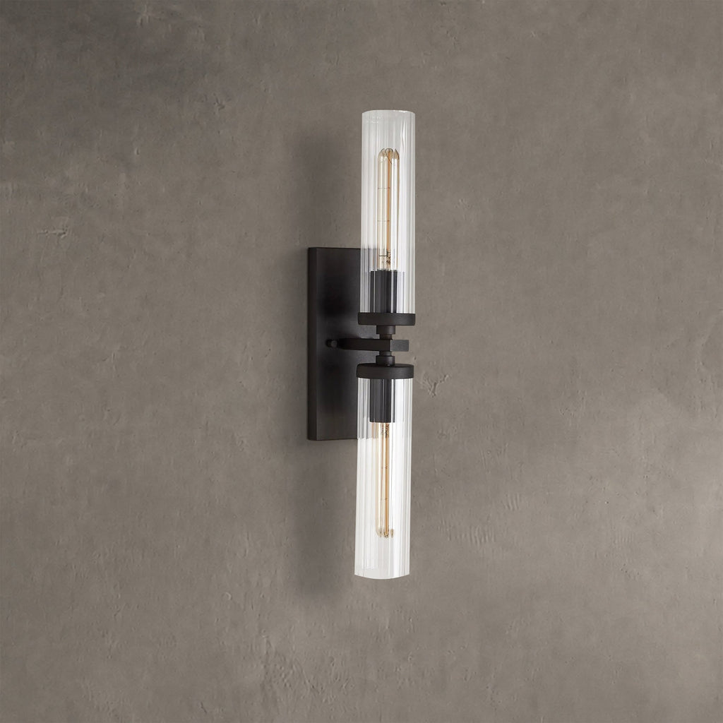 Flutecourt 2-Light Wall Sconce