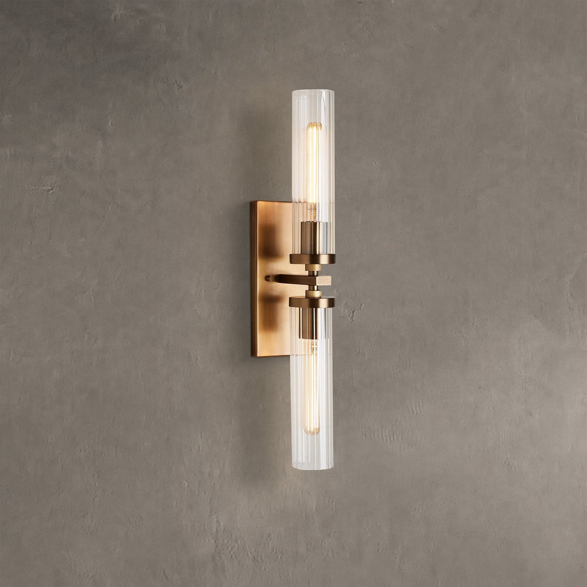 Flutecourt 2-Light Wall Sconce