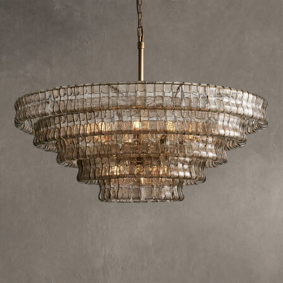 Frostweft Round Chandelier