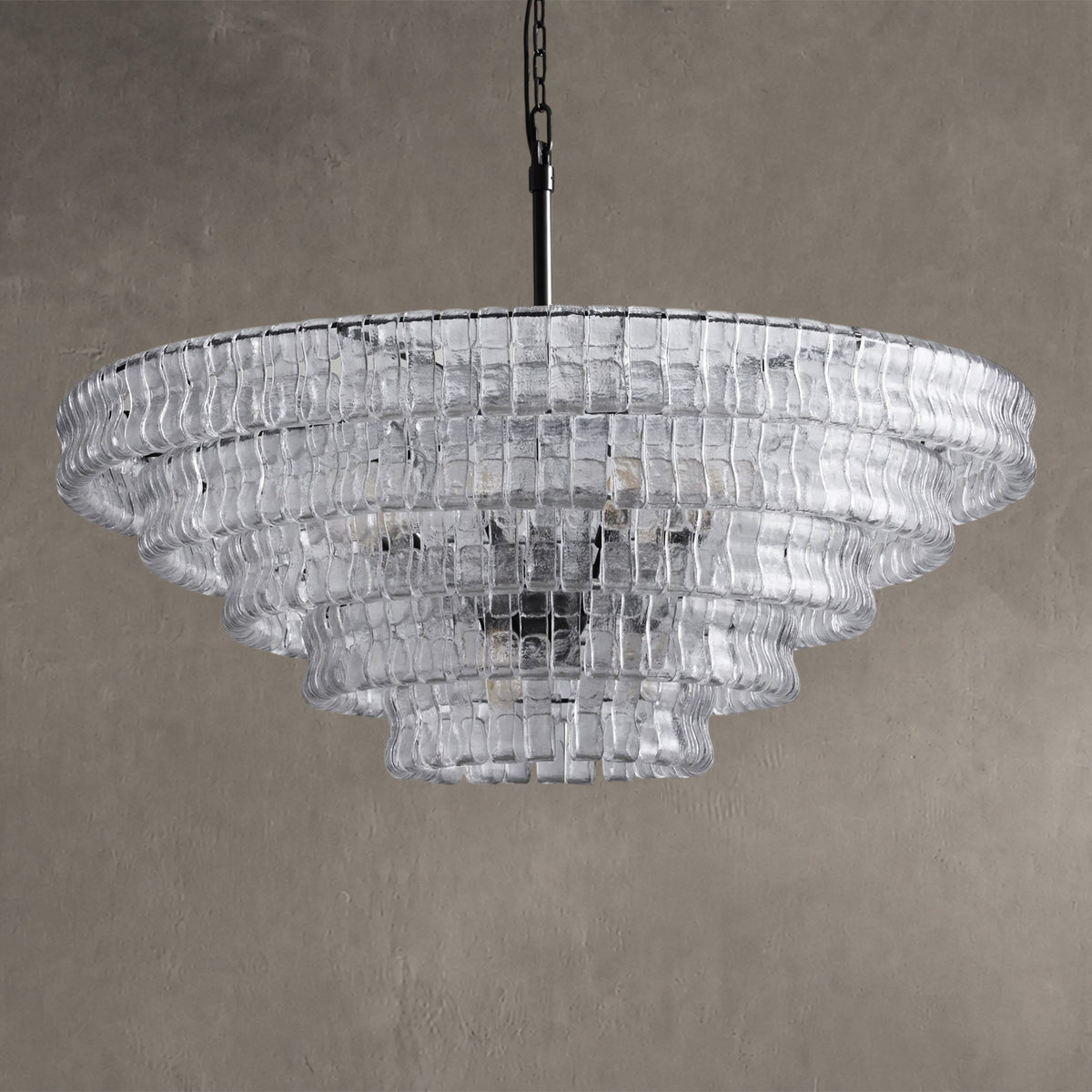Frostweft Round Chandelier