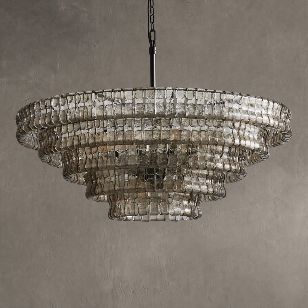 Frostweft Round Chandelier