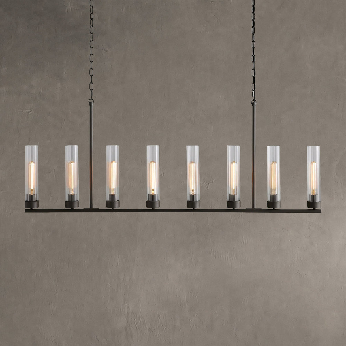 Flutecourt Linear Chandelier