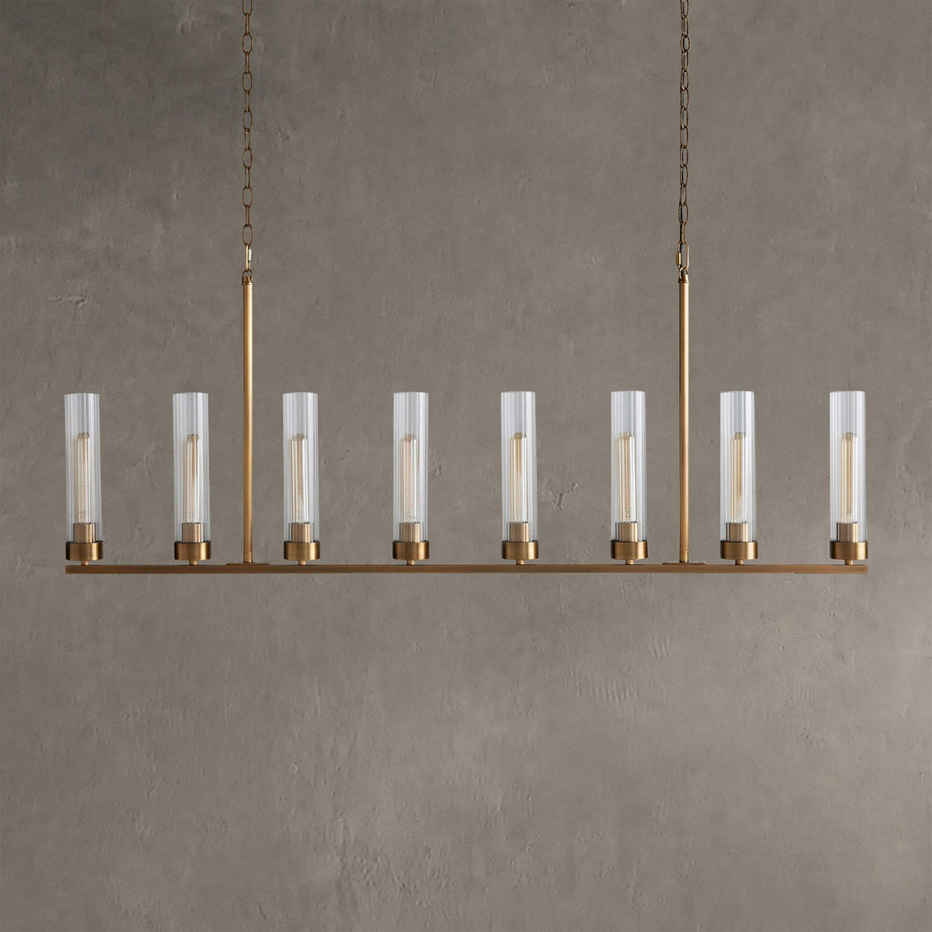 Flutecourt Linear Chandelier