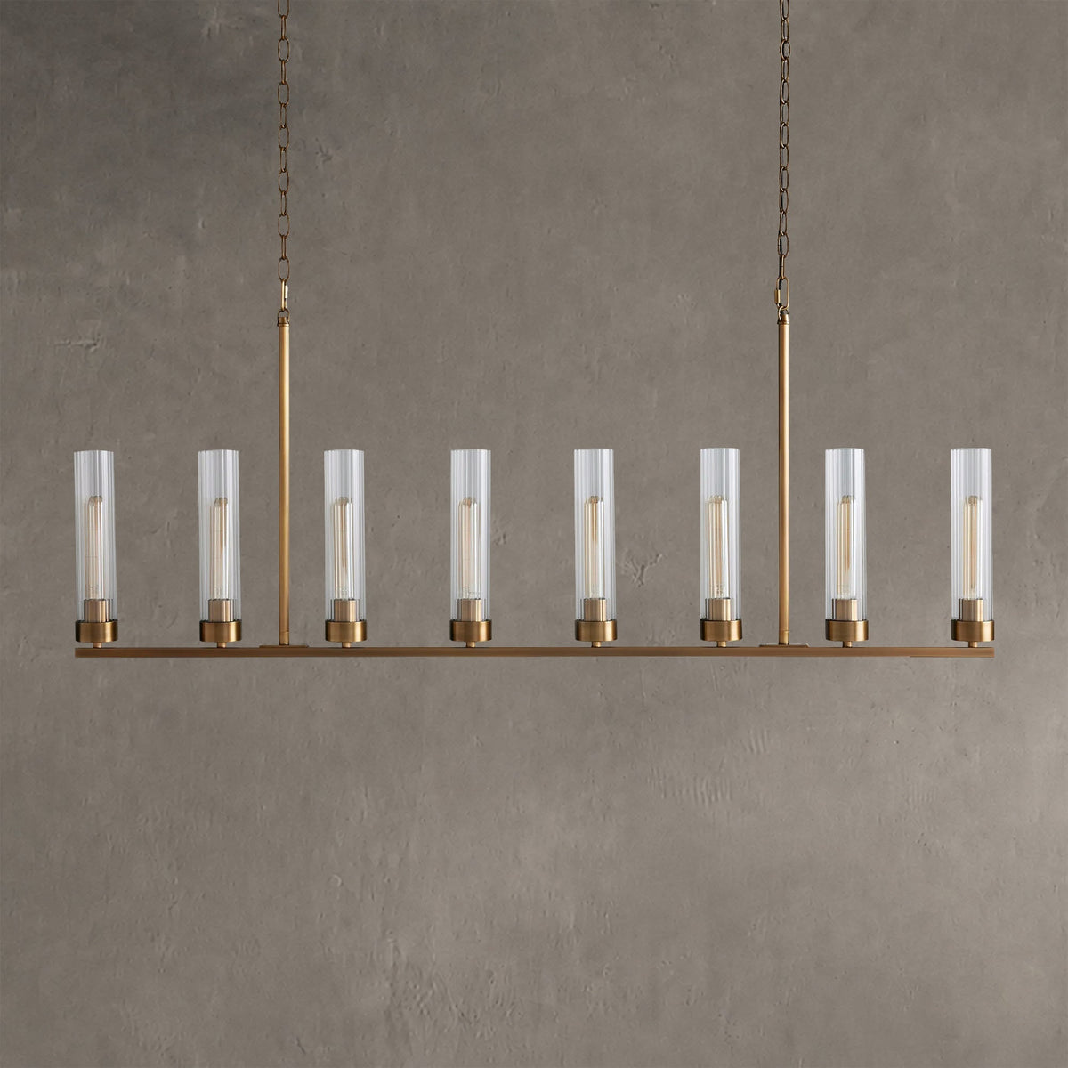 Flutecourt Linear Chandelier