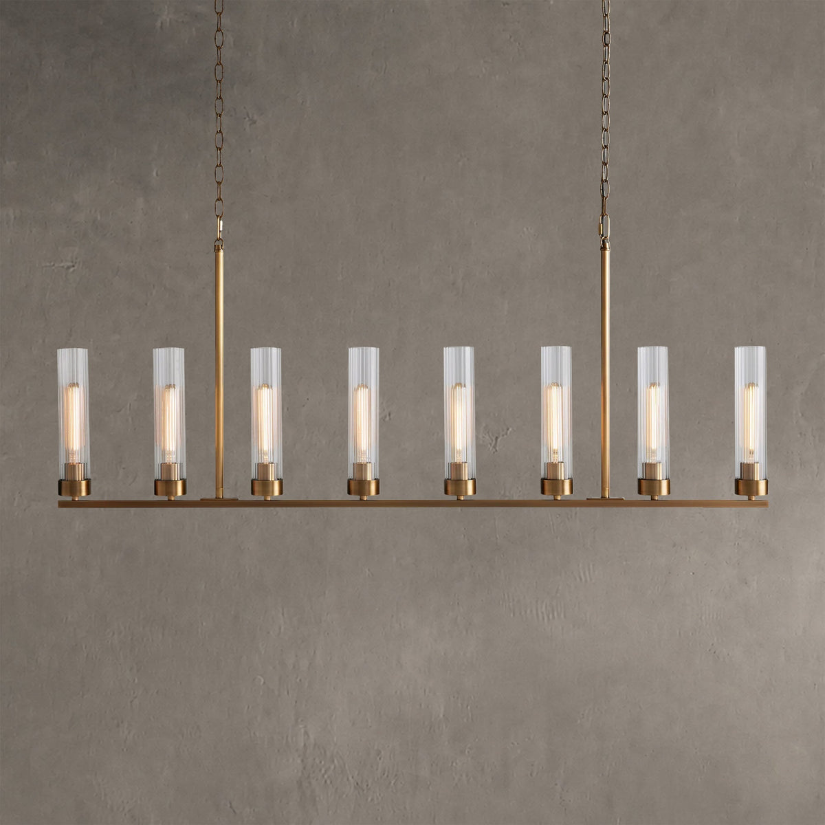 Flutecourt Linear Chandelier