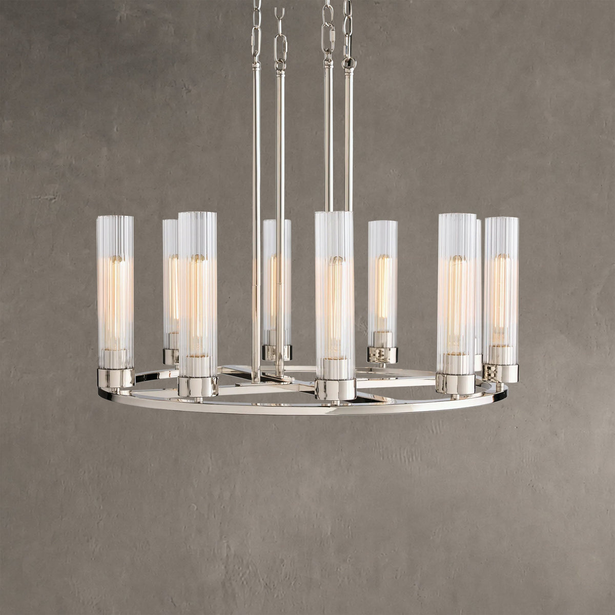 Flutecourt Round Chandelier
