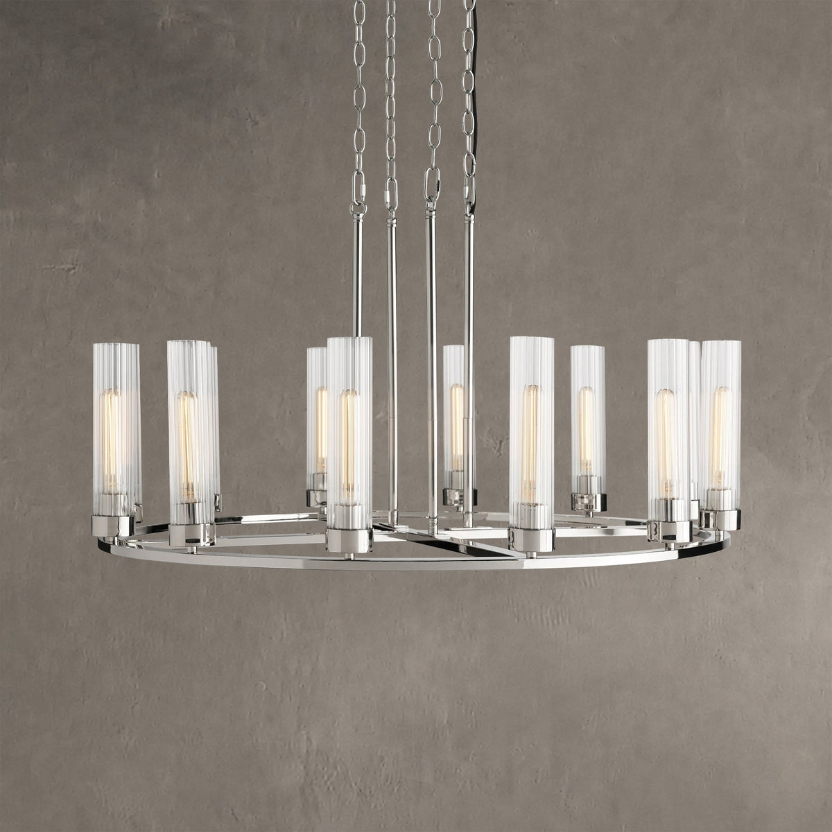 Flutecourt Round Chandelier