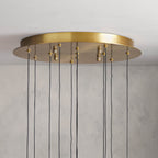 Rillfall Round Chandelier 17" 24" 36“48‘’ 58“