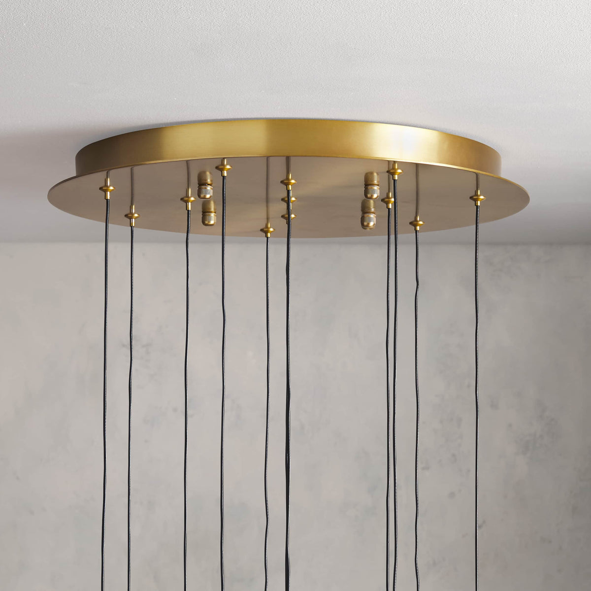 Rillfall Round Chandelier 17" 24" 36“48‘’ 58“