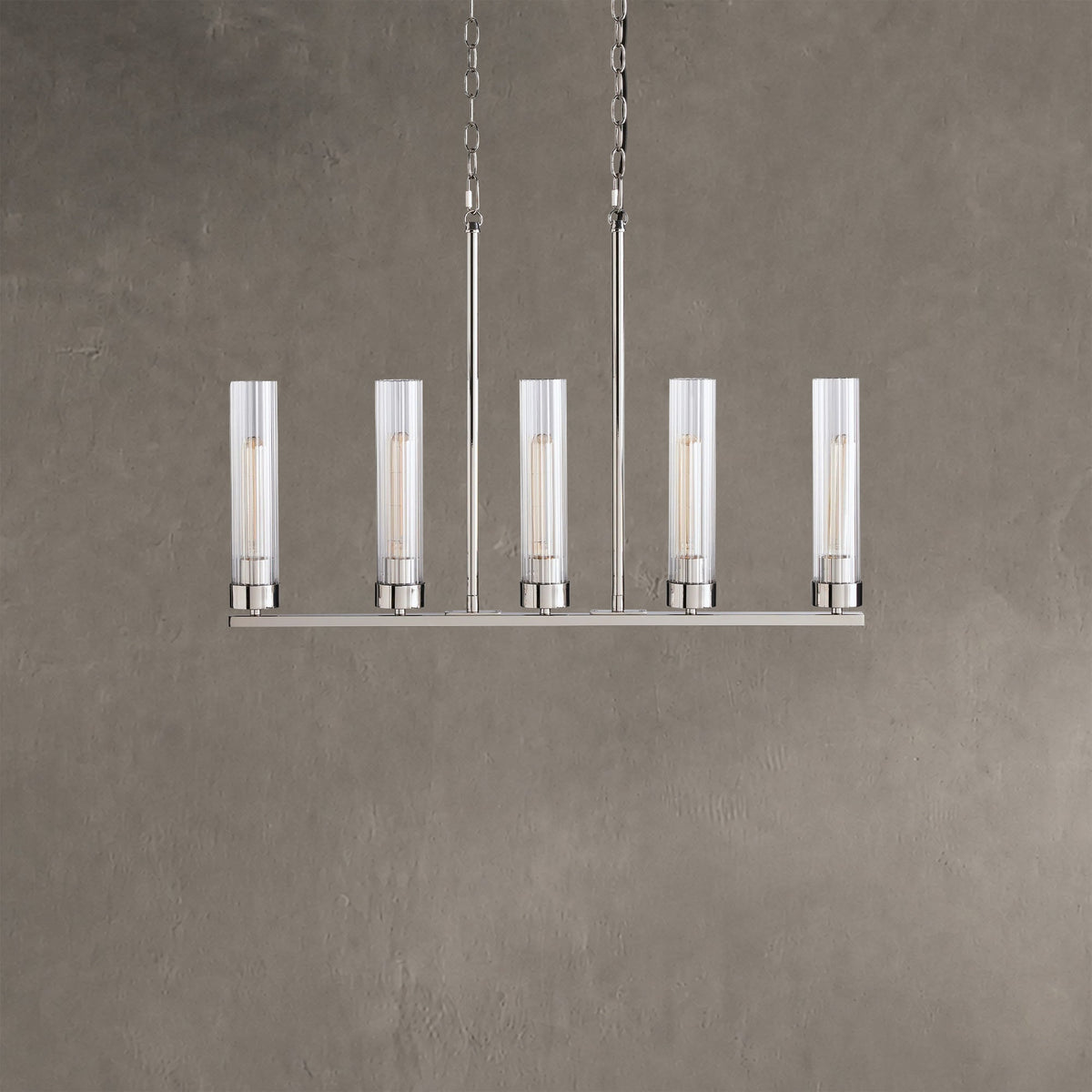 Flutecourt Linear Chandelier