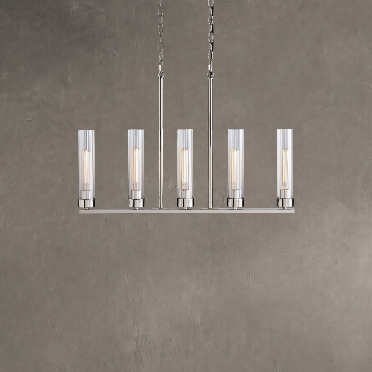 Flutecourt Linear Chandelier