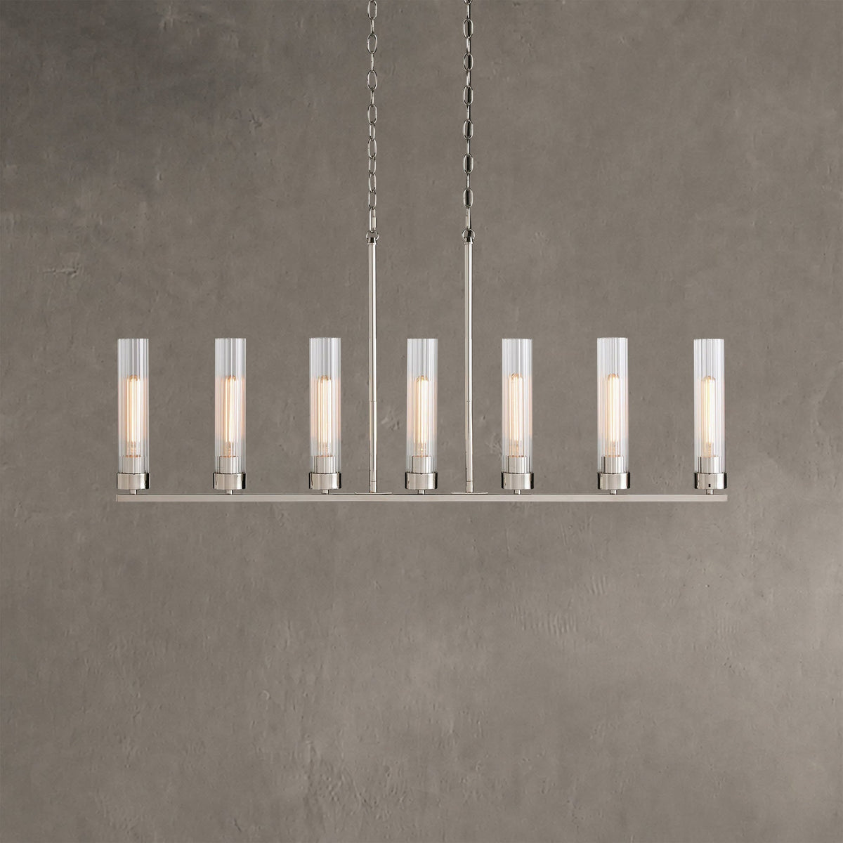 Flutecourt Linear Chandelier