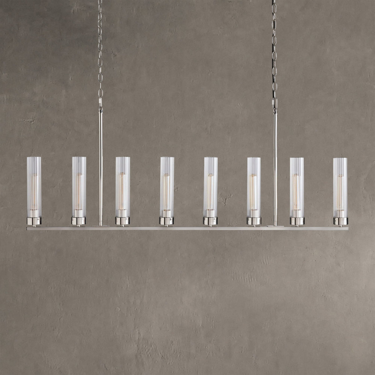 Flutecourt Linear Chandelier