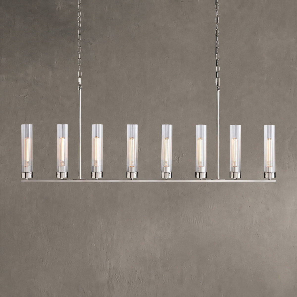 Flutecourt Linear Chandelier