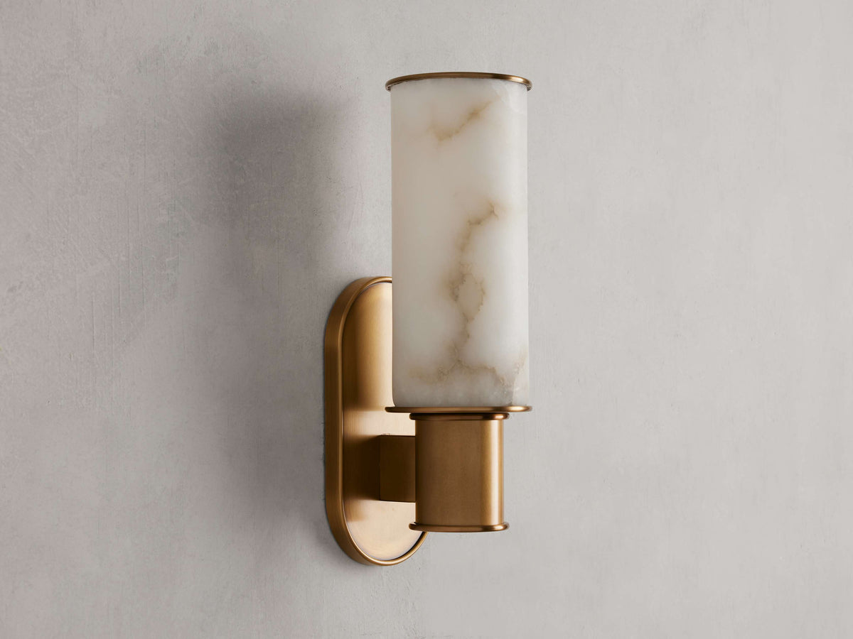 Archtrack Wall Sconce in Alabaster