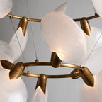 Petalwake 2-Tier Round Chandelier