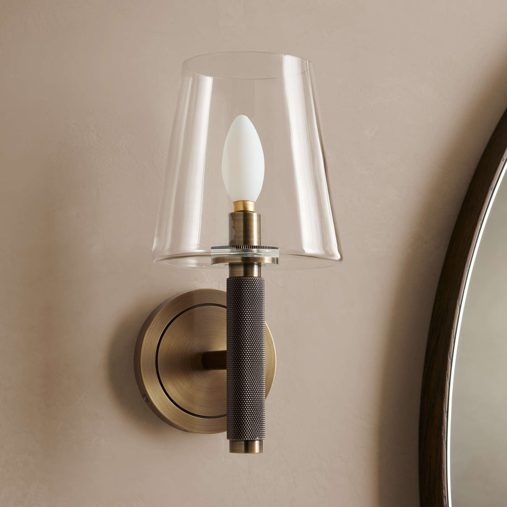 Knurlhush Sconce